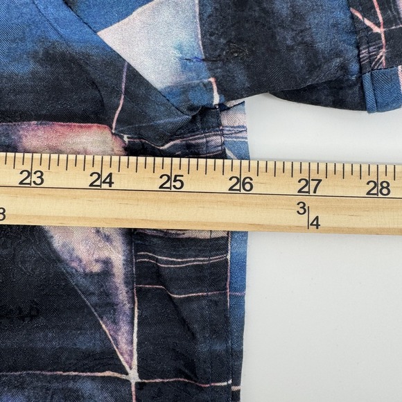 Robert Graham Men's 2XL Rocky Island Shark Print Silk Blend Shirt Rare - Picture 9 of 10